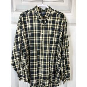 Ralph Lauren Blake Collection Buttondown Green/cream L